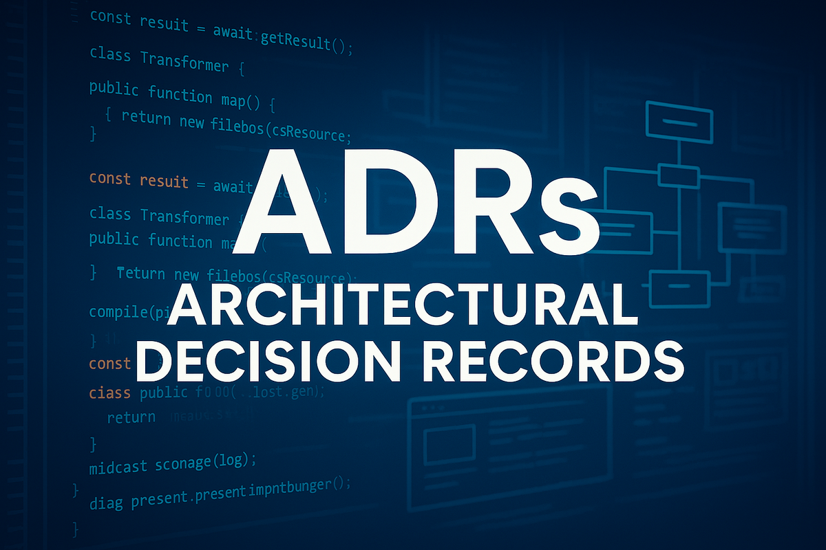 Architectural Decision Records (ADRs) คืออะไร?