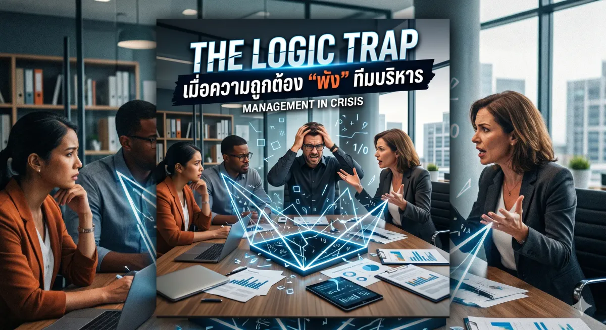 The Logic Trap: เมื่อ “ความถูกต้อง” กลายเป็นอาวุธที่ทำลายทีมซอฟต์แวร์